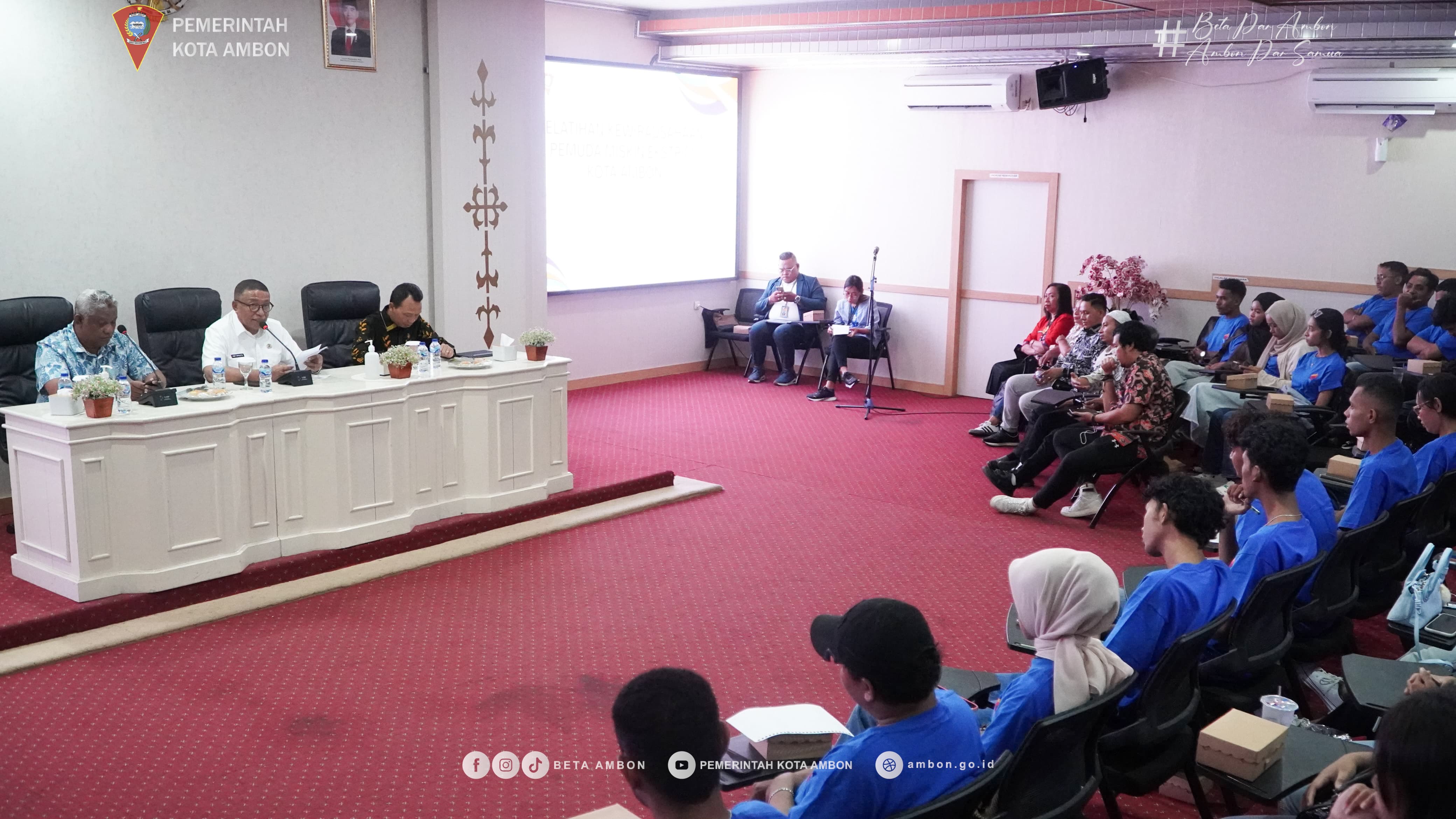 Pemkot Ambon Gelar Pelatihan Wirausaha untuk Pemuda Miskin Ekstrem, Dorong Kemandirian Berbasis Potensi Lokal