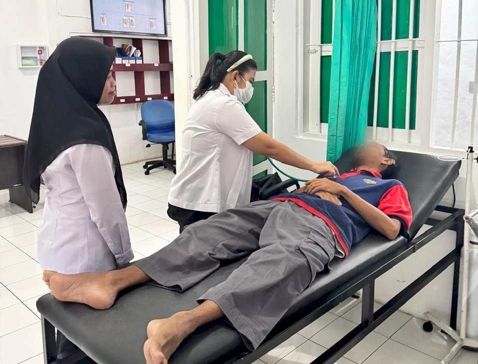 Rutan Ambon Gelar Pemeriksaan Kesehatan untuk Warga Binaan Jelang Puncak Musim Hujan