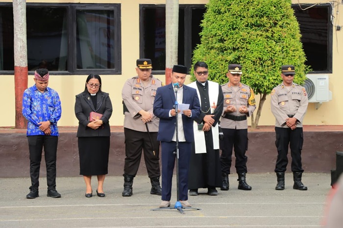 Sambut Hari Bhayangkara ke-80, Polresta Ambon Gelar Doa Bersama Lintas Agama