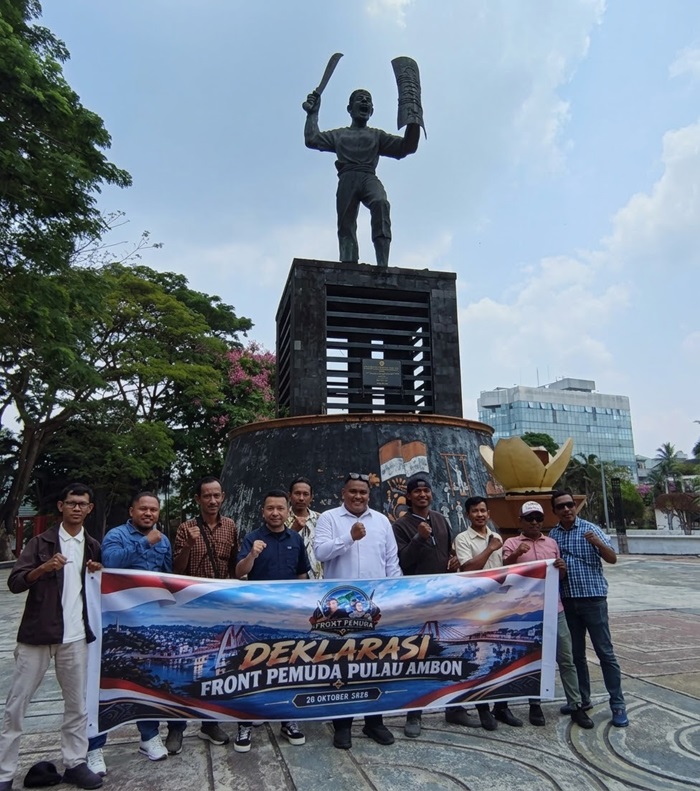Deklarasi di Hari Sumpah Pemuda, Front Pemuda Pulau Ambon Siap Satukan Generasi Muda  ‎