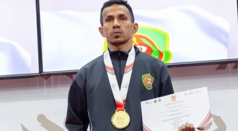Kempo Maluku Kian Perkasa, Thomas Muruhuwei Tambah Koleksi Emas di PON Bela Diri 2025