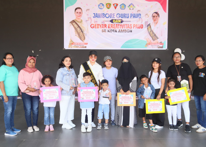Jambore Guru PAUD 2025 di Ambon Jadi Ajang Kreativitas dan Silaturahmi Pendidik