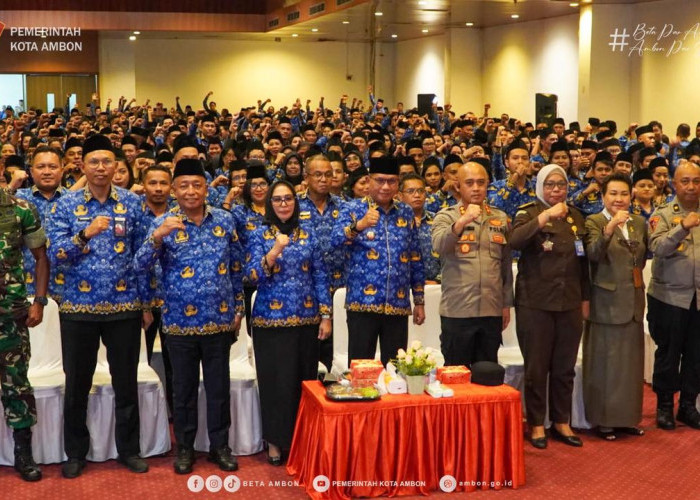 Pemkot Ambon Resmi Lantik 1.152 PPPK Tahap 1 Tahun 2024