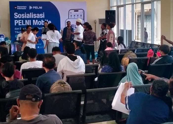 Warga Aru Antusias Ikut Sosialisasi Pelni Mobile