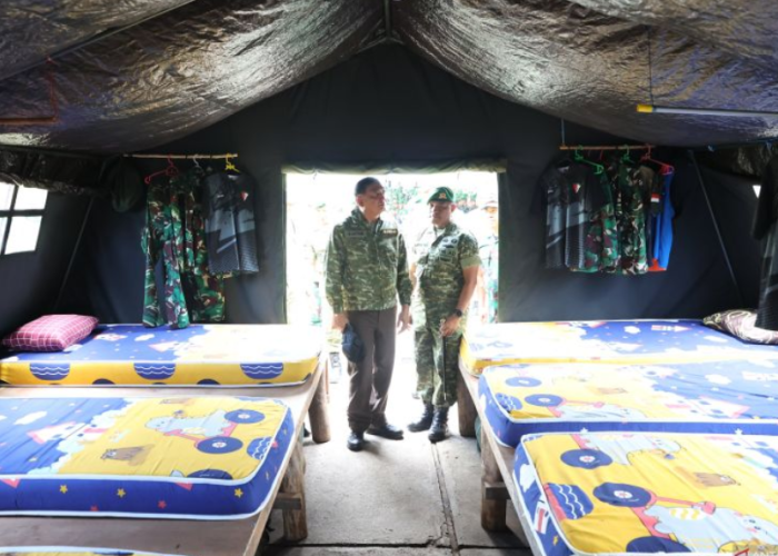 Markas Yonif TP 821/Satria Bupolo di Pulau Buru Siap Digunakan, Menteri Pertahanan Apresiasi Prajurit