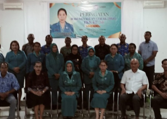 Bupati Kepulauan Aru Hadiri Puncak Peringatan HKG PKK ke-54 