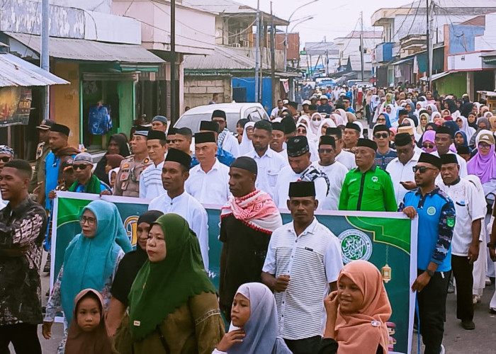 Sambut Ramadhan, Pemkab Aru dan BKPRMI Gelar Pawai Taaruf, Bupati: Jaga Persatuan