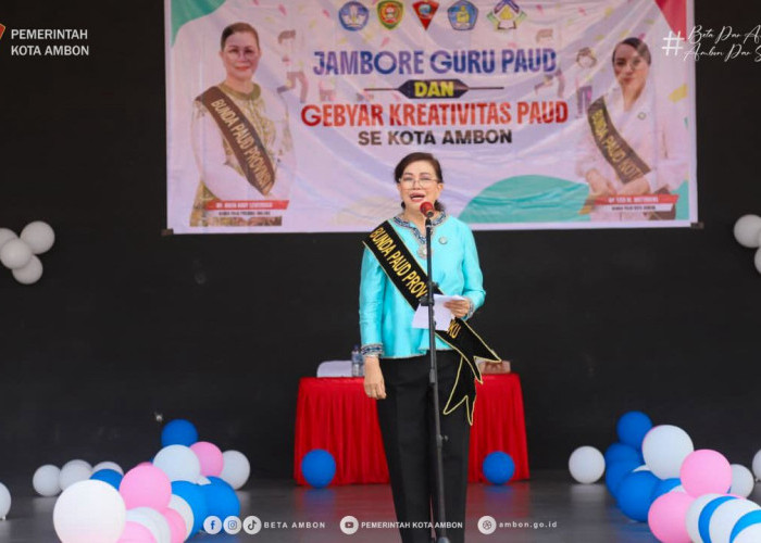 Bunda PAUD Maluku Buka Jambore Guru dan Gebyar Kreativitas PAUD se-Kota Ambon