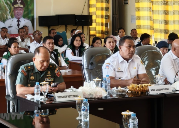 Wagub Maluku Ikuti Panen Raya Nasional, Presiden Prabowo Umumkan Indonesia Swasembada Pangan 2025