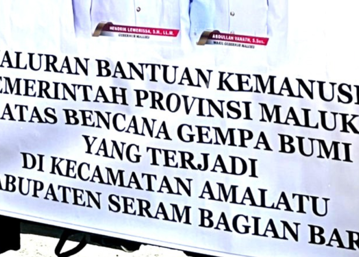 Pemprov Maluku Salurkan Bantuan 11 Ton Beras dan Lainnya ke Korban Gempa Bumi di Kecamatan Amalat