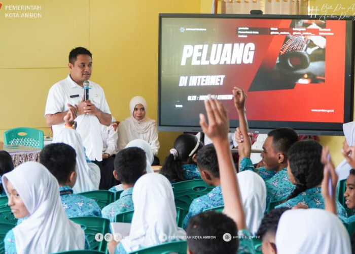 Pemkot Ambon Ajak Siswa Bijak Bermedia Sosial
