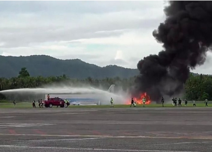 Pesawat Pombo Air Kecelakaan, Petugas Bandara Pattimura Ambon Panik