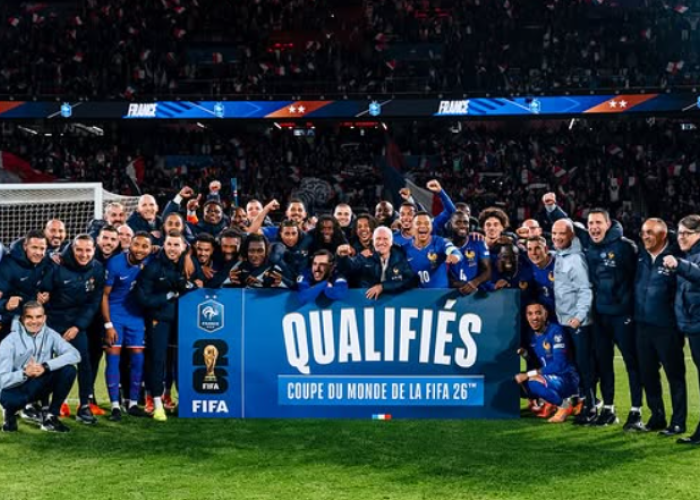 Bantai Ukraina 4-0, Prancis Lolos ke Piala Dunia 2026