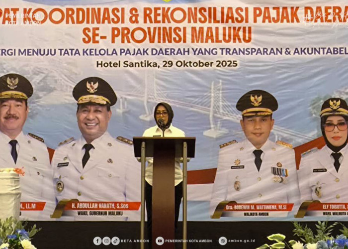 Wakil Wali Kota Ambon Dorong Kemandirian Fiskal Daerah Lewat Optimalisasi PAD