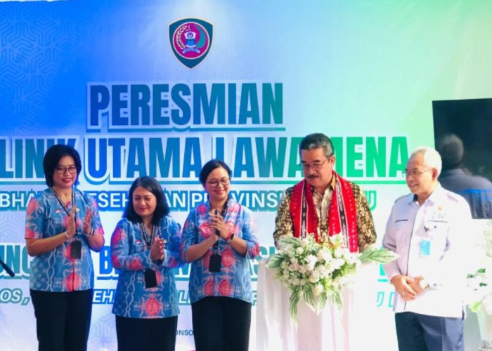 Klinik Utama Lawamena Resmi Diluncurkan, Pemprov Maluku Siap Perkuat Layanan Kesehatan
