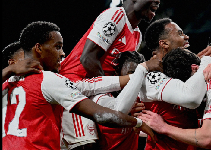 Arsenal Menggila, Bantai  Atletico Madrid 4-0