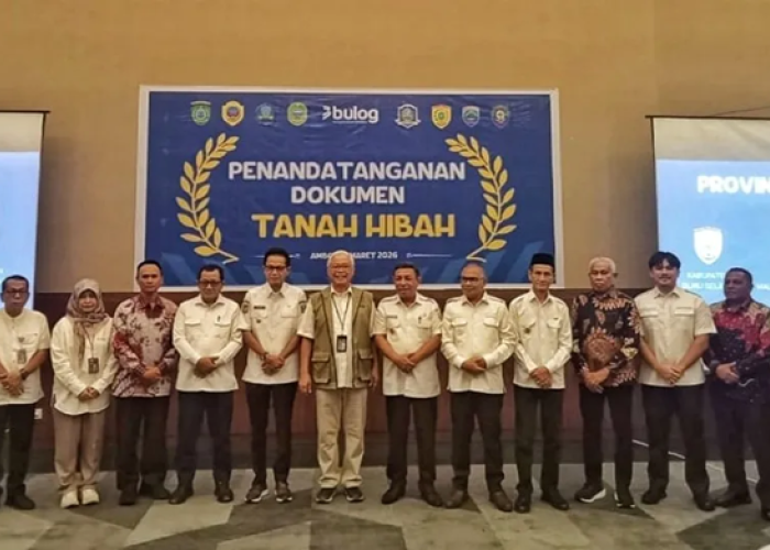 Perkuat Ketahanan Pangan, Pemkab Kepulauan Aru Hibahka  Lahan ke Bulog