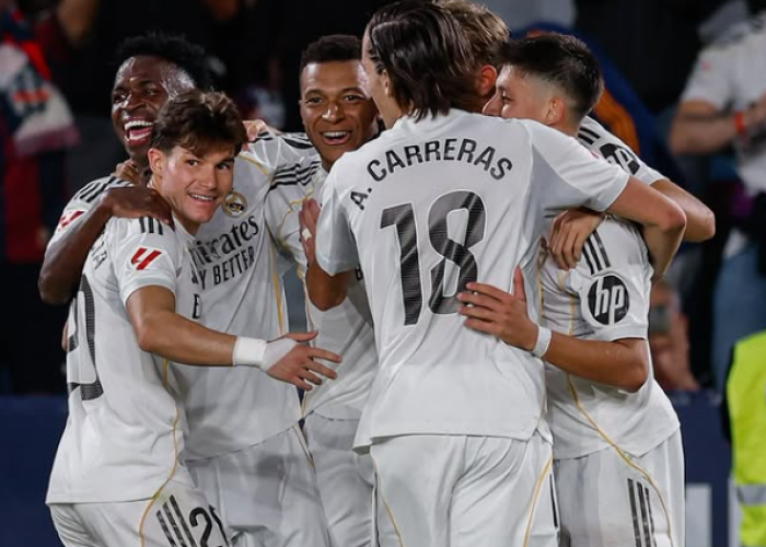 Real Madrid vs Getafe, Gol Tunggal Mbappe Antar Los Blancos ke Puncak Klasemen La Liga
