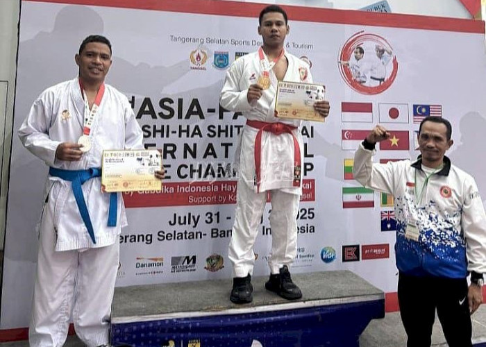 Petugas Lapas Maluku Raih Emas di Ajang Karate Internasional