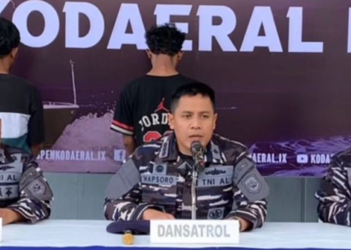 Kodaeral IX Ambon Gagalkan Penyelundupan 60 Ton Biosolar Ilegal di Perairan Teluk Ambon