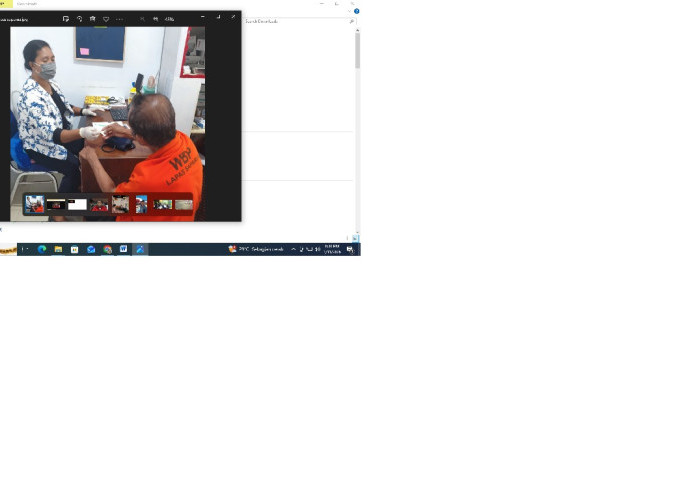 Awal Tahun,Lapas Saparua Periksa Kesehatan Warga Binaan