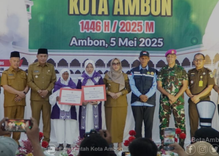 Pemkot Ambon Resmi Berangkatkan 321 Jamaah Calon Haji 2025