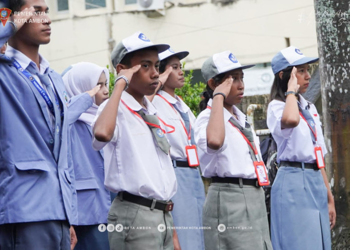 Wali Kota Ambon Pimpin Upacara Sumpah Pemuda ke-97, Serukan Semangat Pemuda di Era Digital