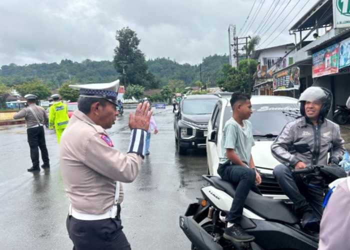 Polda Maluku Tindak 250 Pelanggar Lalu Lintas dalam Operasi Patuh Salawaku