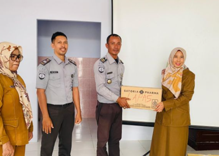 Pemkab Buru Salurkan Bantuan Obat untuk Lapas Namlea Lewat Dinas Kesehatan