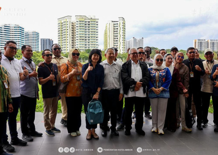 Wali Kota Ambon Ikut KPPD Komponen Singapura, Dalami Isu Geopolitik Hingga Inovasi Layanan Publik