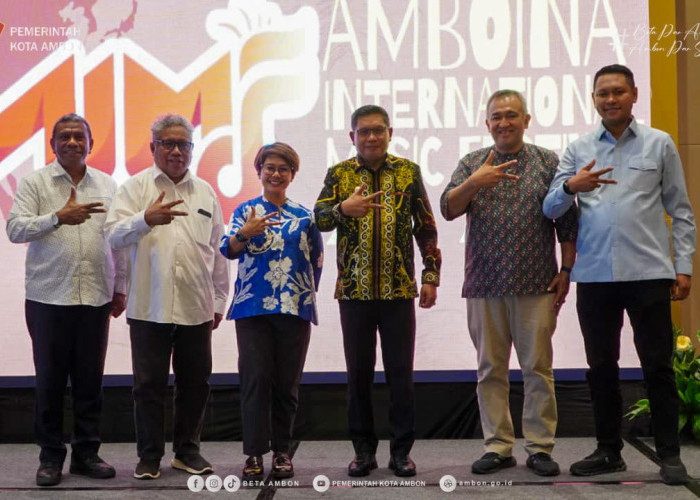 Wali Kota Ambon Sambut Peserta Mancanegara di Amboina International Music Festival 2025