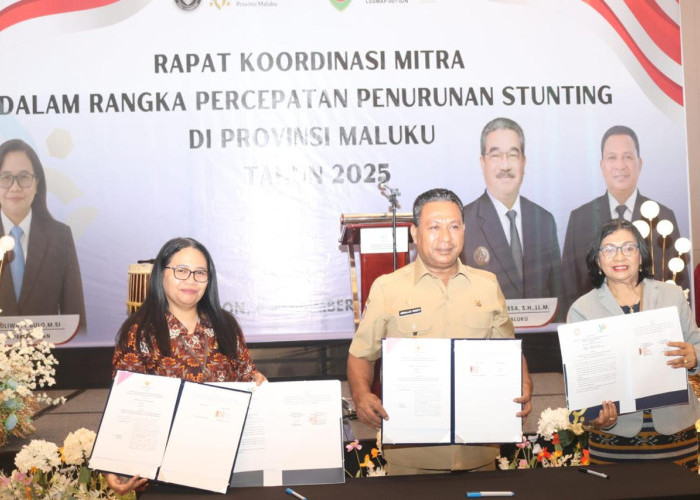 Wakil Gubernur Maluku Buka Rakor Mitra Percepatan Penurunan Stunting 2025