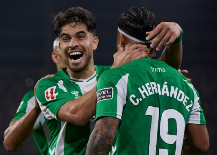 LaLiga: Real Betis Hancurkan Sociedad 3-1