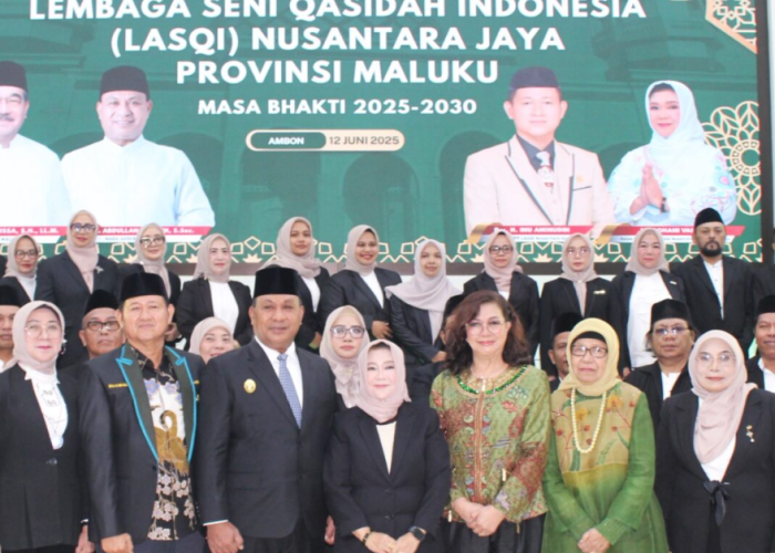 Wagub Maluku Hadiri Pelantikan DPW Lembaga Seni Qasidah Nusantara Jaya Provinsi Maluku