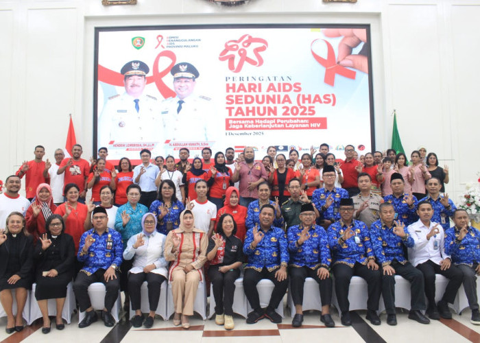Wagub Maluku Buka Hari AIDS Sedunia 2025, Soroti Peran Agama dalam Pencegahan