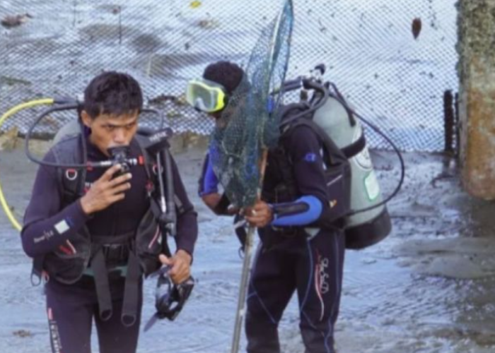 BPPP Ambon Gelar Aksi Bersih Lingkungan di Kawasan Smart Fisheries Village