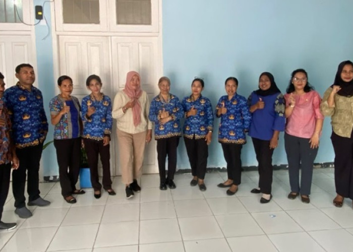 Dinas Perpustakaan dan Kearsipan Kabupaten Kepulauan Aru Gelar Sosialisasi Pengawasan Kearsipan Internal