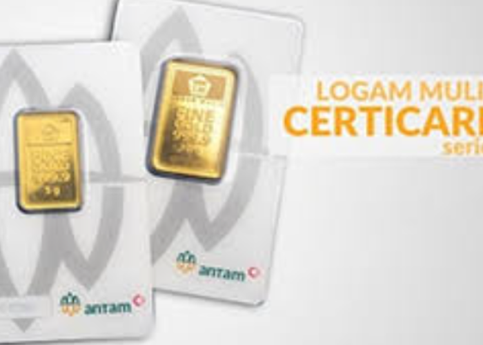 Harga Emas Antam Hari Senin Turun ke Level Rp2.596.000 per Gram