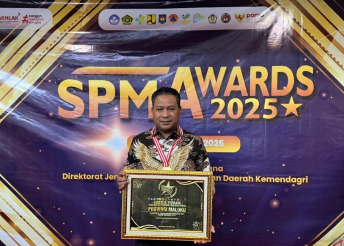 Provinsi Maluku Raih Penghargaan SPM 2025, Catat Peningkatan Signifikan dalam Layanan Dasar