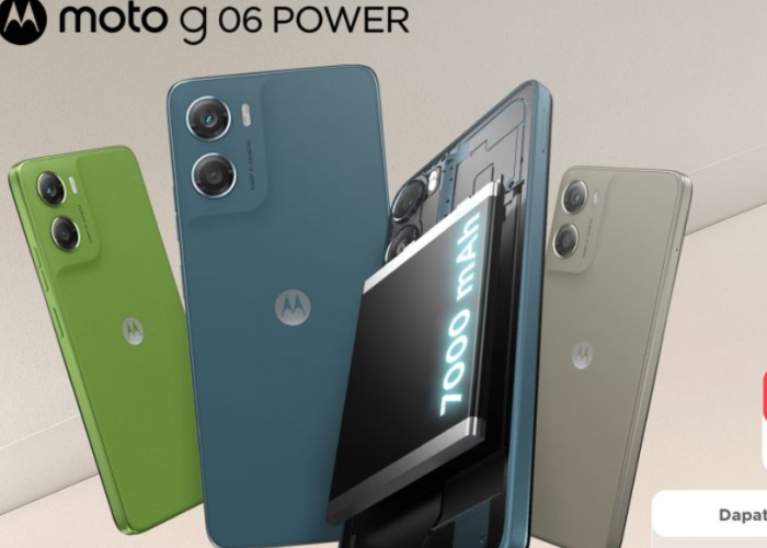 Moto G06 Power Resmi Hadir di Indonesia, Usung Baterai Jumbo 7.000 mAh dan Fitur Lengkap