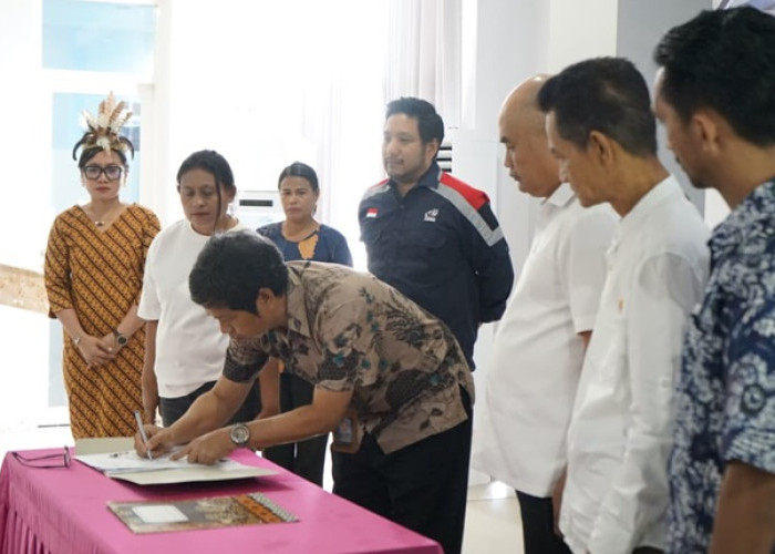 Bupati Kepulauan Aru Titip 6 Pesan Penting Di Serah Terima Lahan Renovasi RSUD Cendrawasih Dobo 