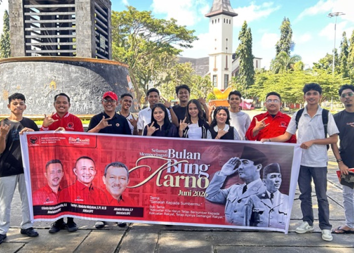 Sambut Bulan Bung Karno, PDI Perjuangan Kota Ambon Gelar Serangkaian Kegiatan 