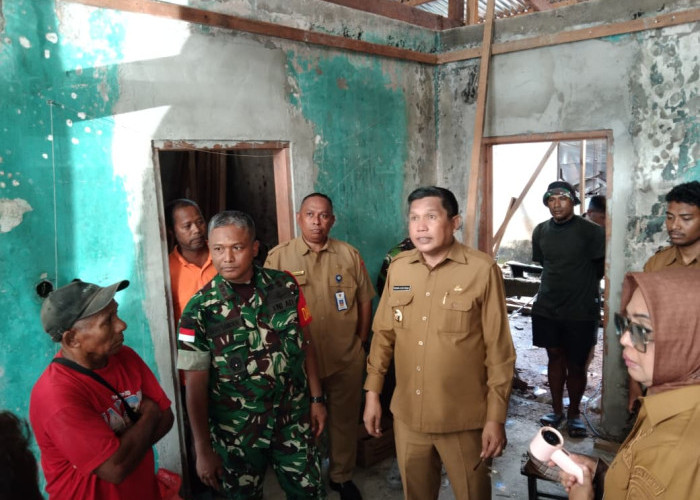 Pembangunan Rumah di Desa Hunut 80 Persen, Desembar Rampung