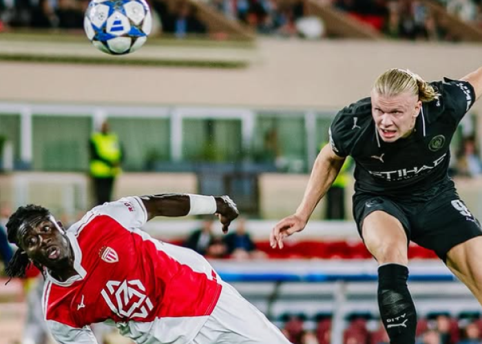 Manchester City Gagal Menang Usai Ditahan Imbang AS Monaco 2-2