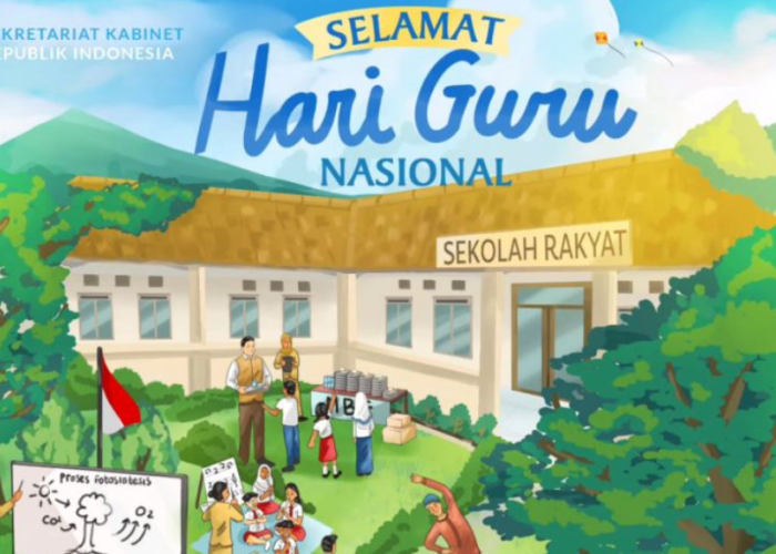 Seskab Ajak Masyarakat Beri Apresiasi Tinggi untuk Guru di Hari Guru Nasional 2025