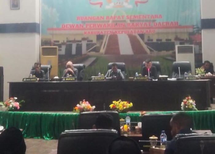 Paripurna Tutup Buka Masa Sidang, Bupati  Kepulauan Aru Dorong Percepatan 16 Agenda Prioritas 