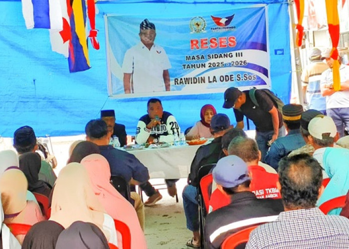 Reses, Rawidin Siap Kawal Aspirasi Warga Kecamatan Nusaniwe