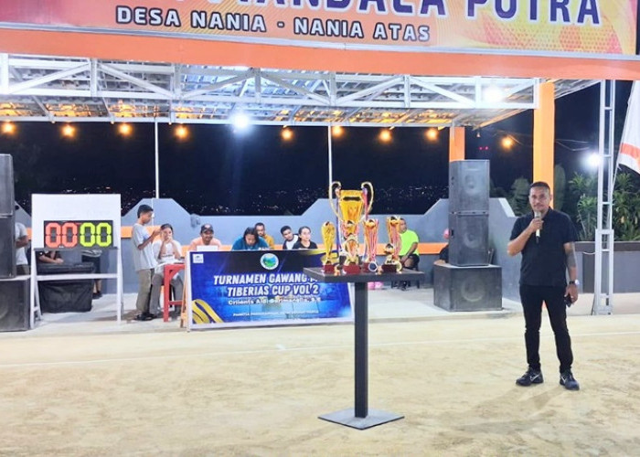 Buka Tiberias Cup Vol. II, Sarimanella Ajak Seluruh Pemain Junjung Sportivitas  ‎