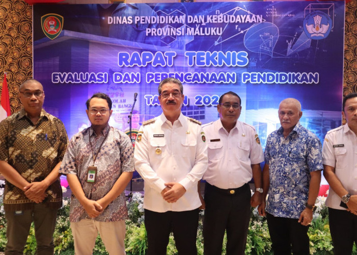 Gubernur Maluku Buka Rapat Teknis Evaluasi dan Perencanaan Pendidikan 2025
