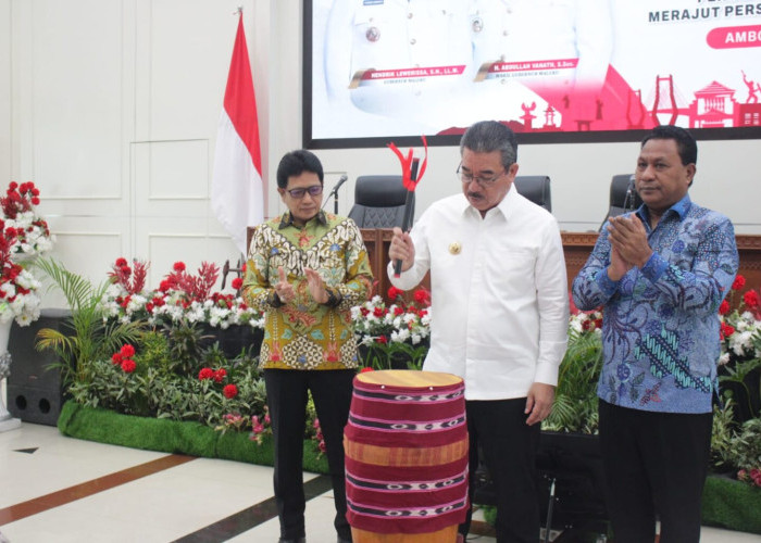 Hendrik Lewerissa Buka Rakor Bersama Bupati/Walikota se-Maluku